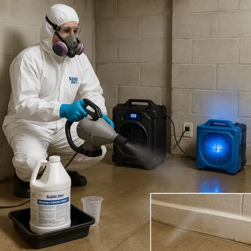 Sanitization and Odor Removal process in Gill, MA