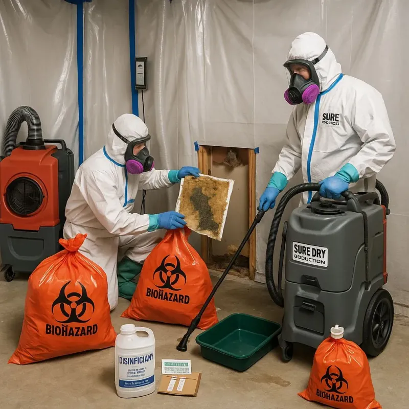 Contaminated Water Handling Protocols process in Gill, MA